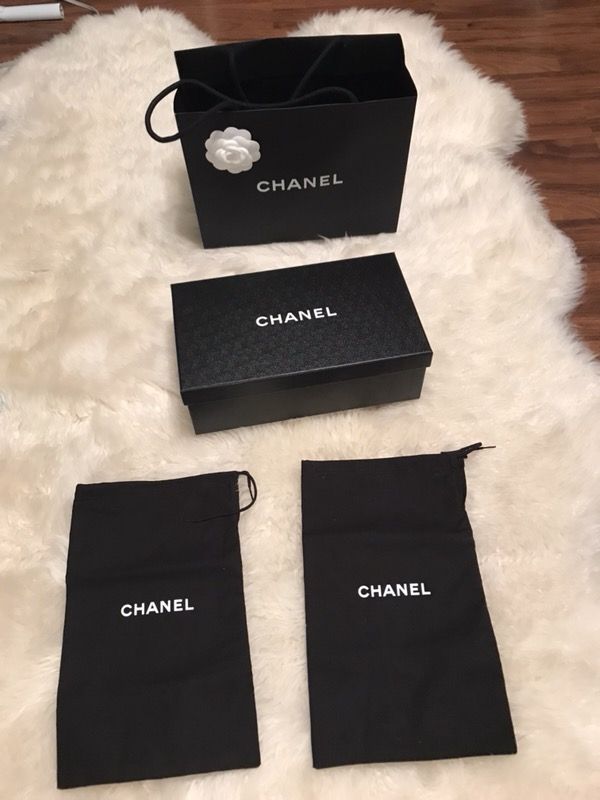 Chanel travel shoe dust bags, box and bag each $10 for Sale in