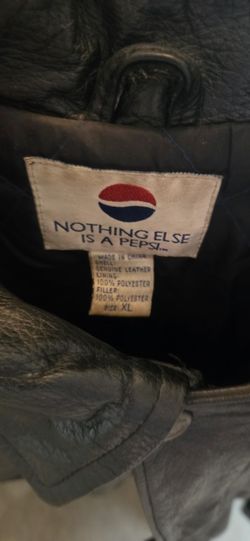 Vintage Pepsi Leather Jacket