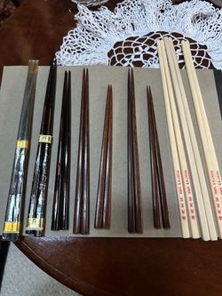 Mixed Chopsticks Set — Wood and Bamboo
