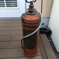 Antique Fire Extinguisher 