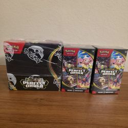 Pokemon Perfect Order Booster Box And Bundles