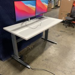 Standing Desk! 60x30 Electric Height Adjustable Table! We Also Have Ergonomic Chairs And Monitor Arms!