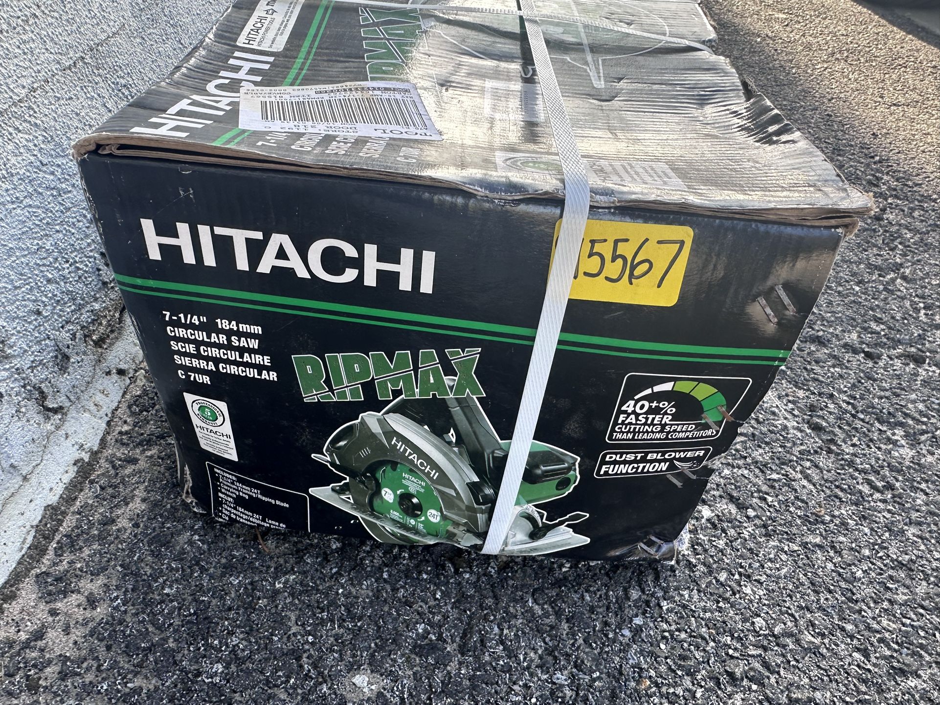 Hitachi 7- 1/4” 184mm Circular Saw