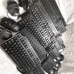 $5 EACH WIRED KEYBOARDS & MOUSE 47TH AVE. AND DOBBINS IN LAVEEN