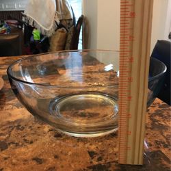 Large Glass Bowl