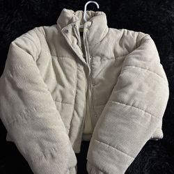 Cream Puffer Jacket