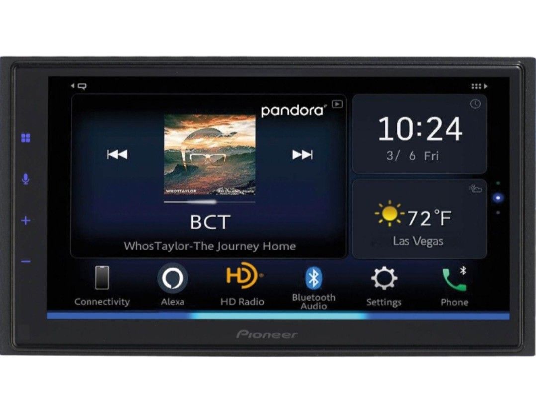 Pioneer DMH-WC5700NEX On Sale
6.8" Multimedia Digital Media Receiver with Amazon Alexa, Android Auto™, Apple CarPlay®, and Bluetooth®