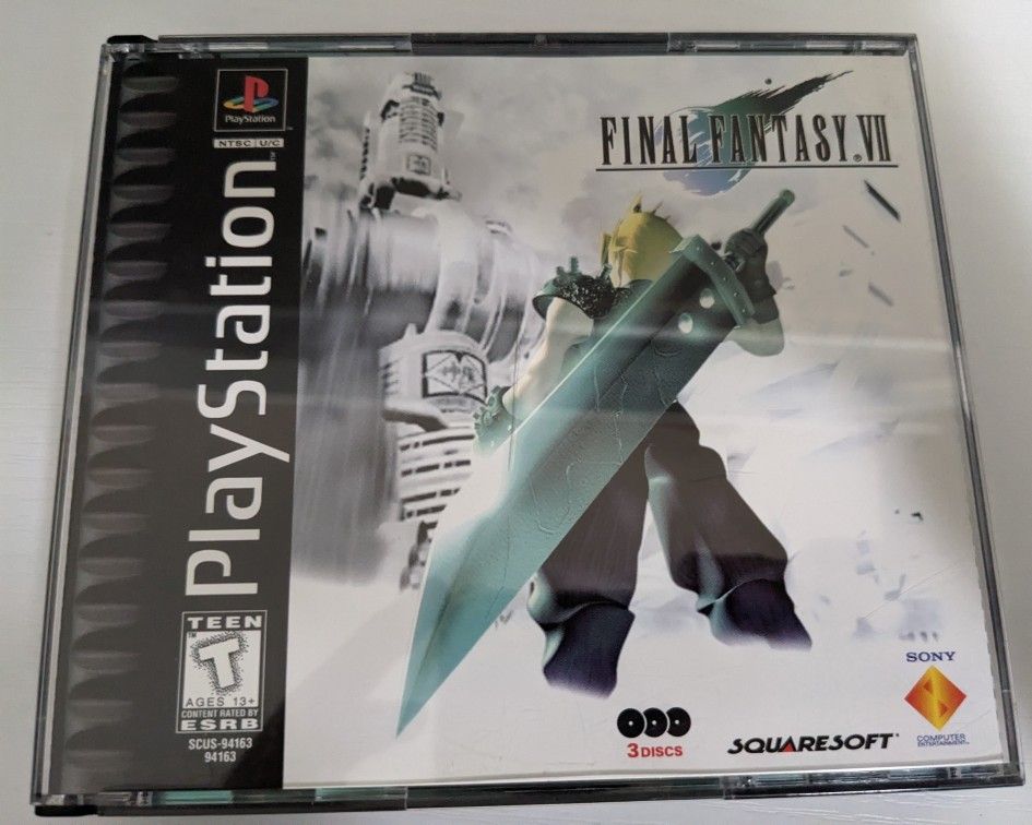 Final Fantasy VII For PlayStation (CIB, Misprint)