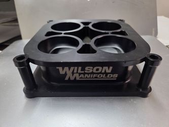 Wilson manifolds carburetor spacer 4500 series