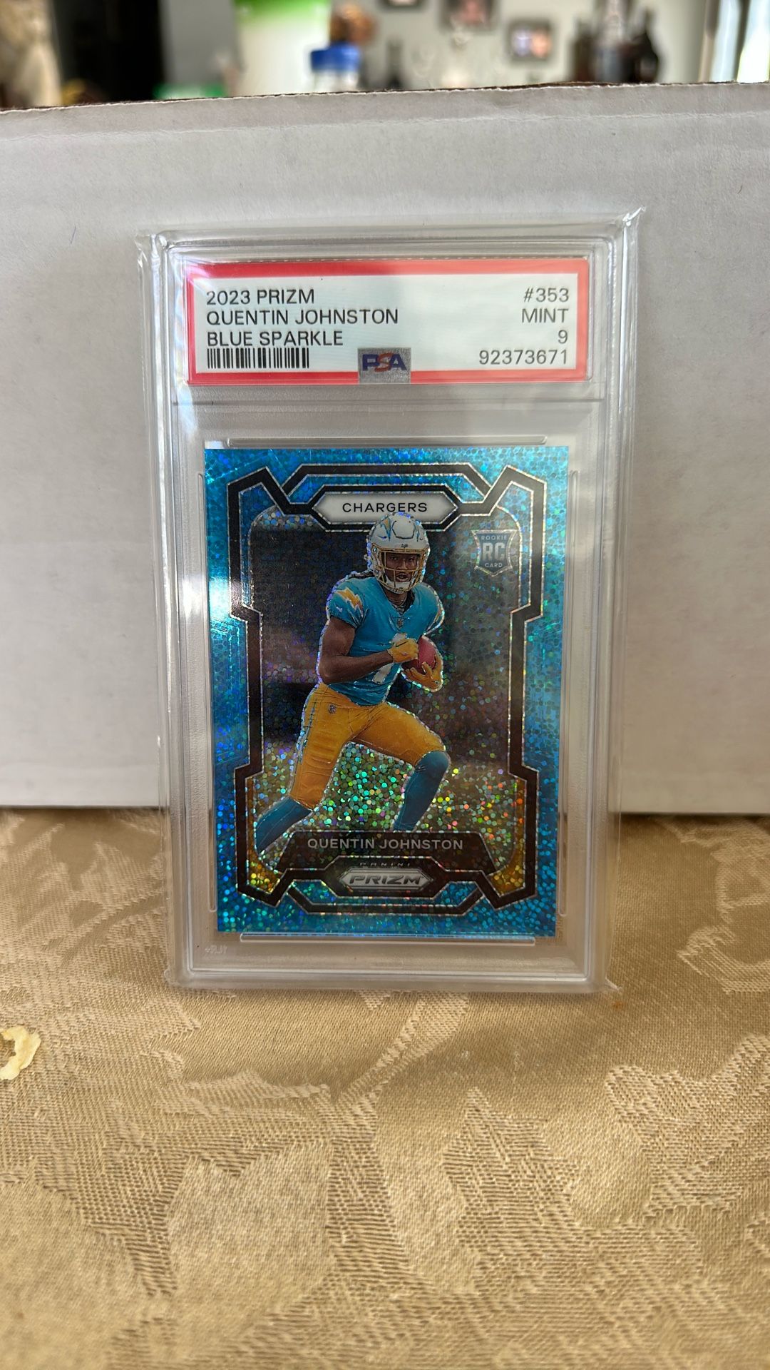 Quentin Johnson Blue Sparkle RC