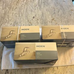 Moen Faucet.   Set Of 3.  Adler. Ws84503