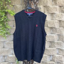 Us Polo Assn Cable Knit Sweater Vest