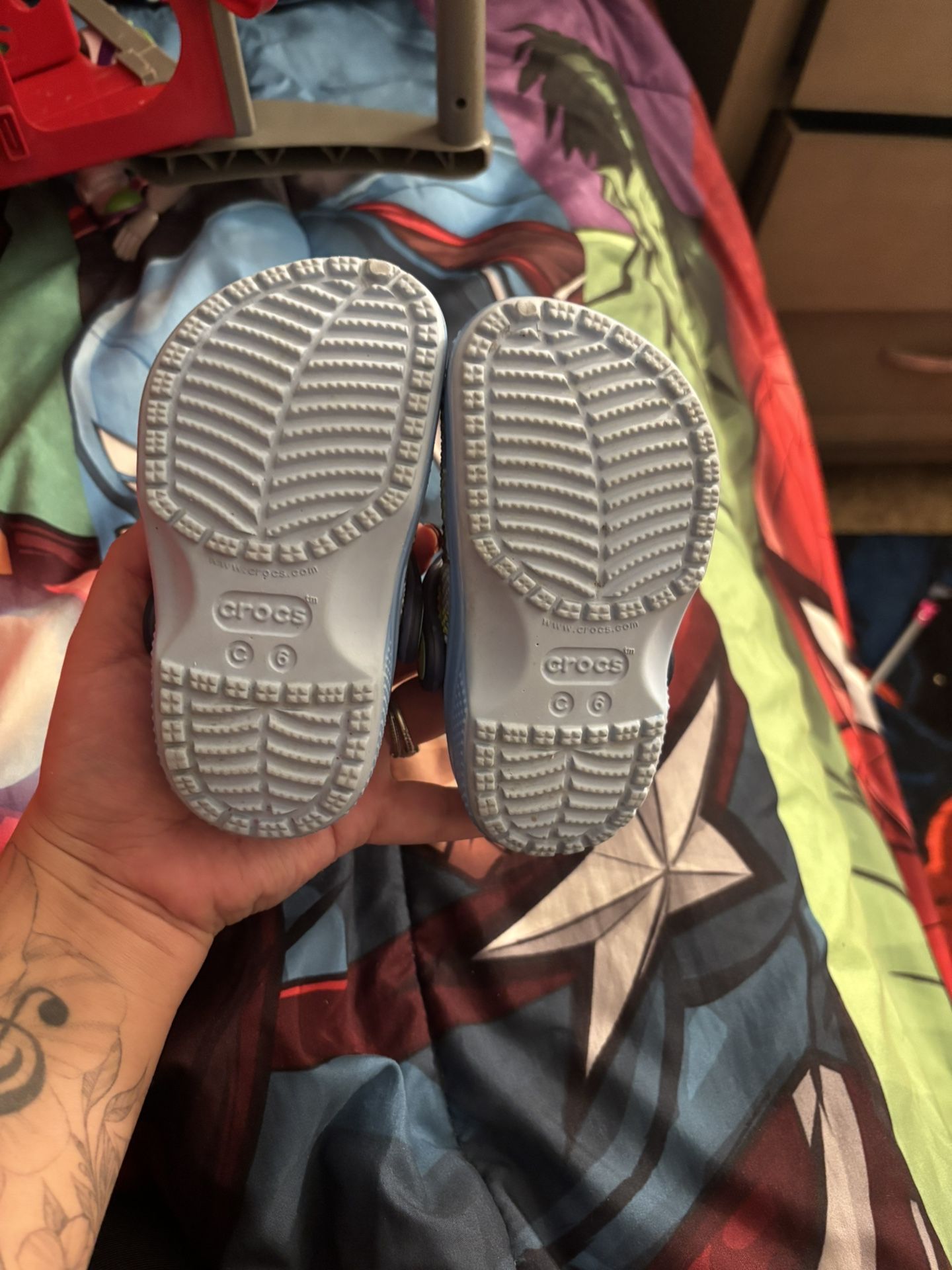 Bluey Crocs Kids 6C Toddler