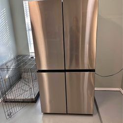 Samsung Bespoke Standard Depth 29 cubic feet French Door Flex Smart Fridge