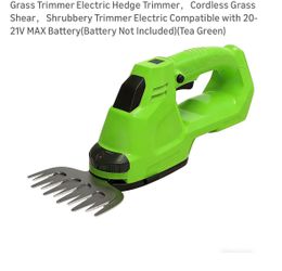 Electric grass trimmers