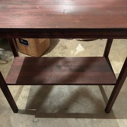 Side Table -cherry Wood 