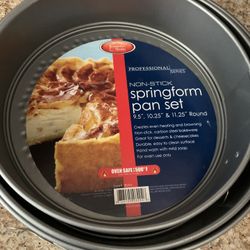 Springform Pan Set 