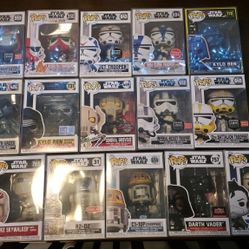 Huge Star Wars Funko Pops