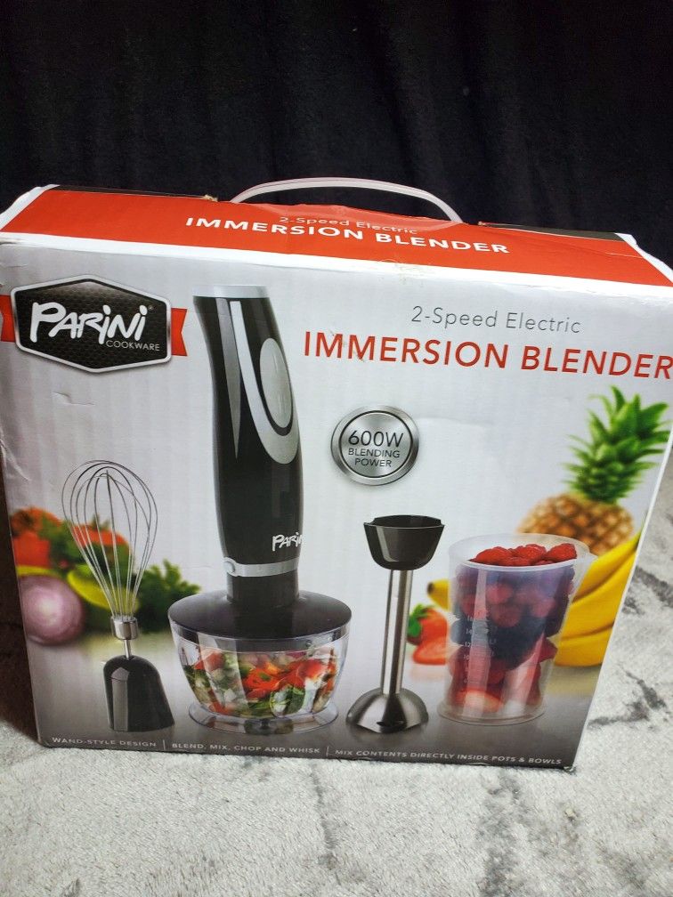 parini cookware 2 speed eletric immersion blender.