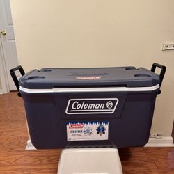 70qt Coleman famous brand insulated cooler