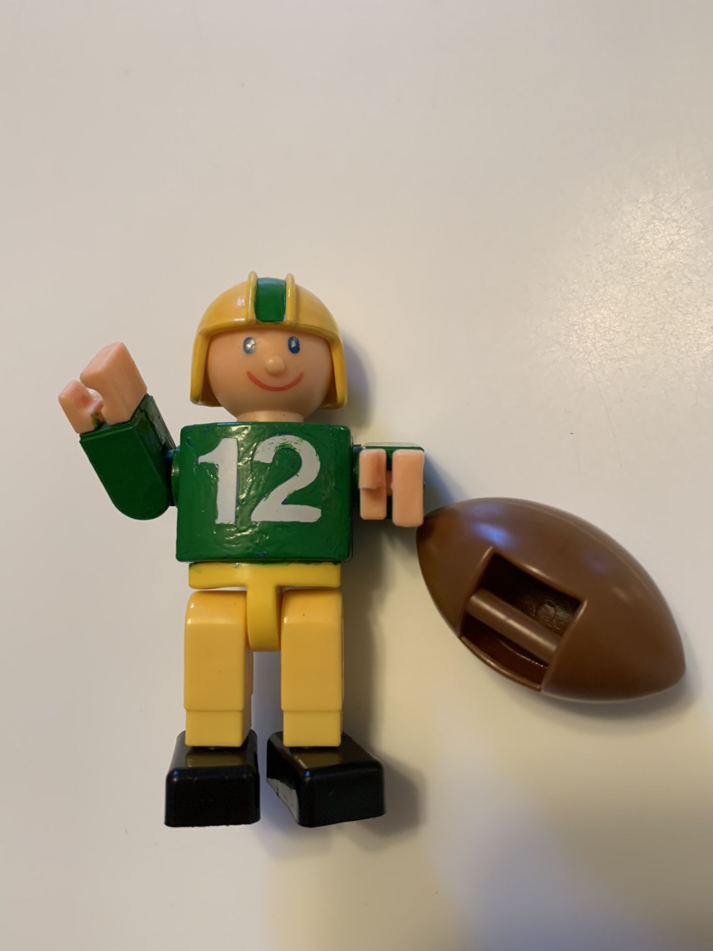 PACKER & RODGERS FANS: 1975 Gabriel WANNABEES Mini Football Figure (4”) A Premonition To AARON??