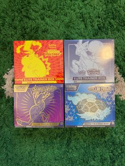 Pokémon Collection ETB (Elite Trainer Boxes)