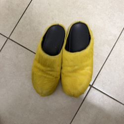 Yellow Marni Slides