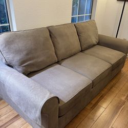 Tan/ Taupe Sofa