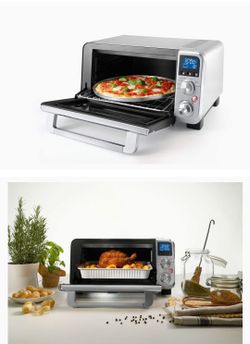 $1  De'Longhi Livenza Compact Digital Oven, 0.5 cu. ft, stainless steel....