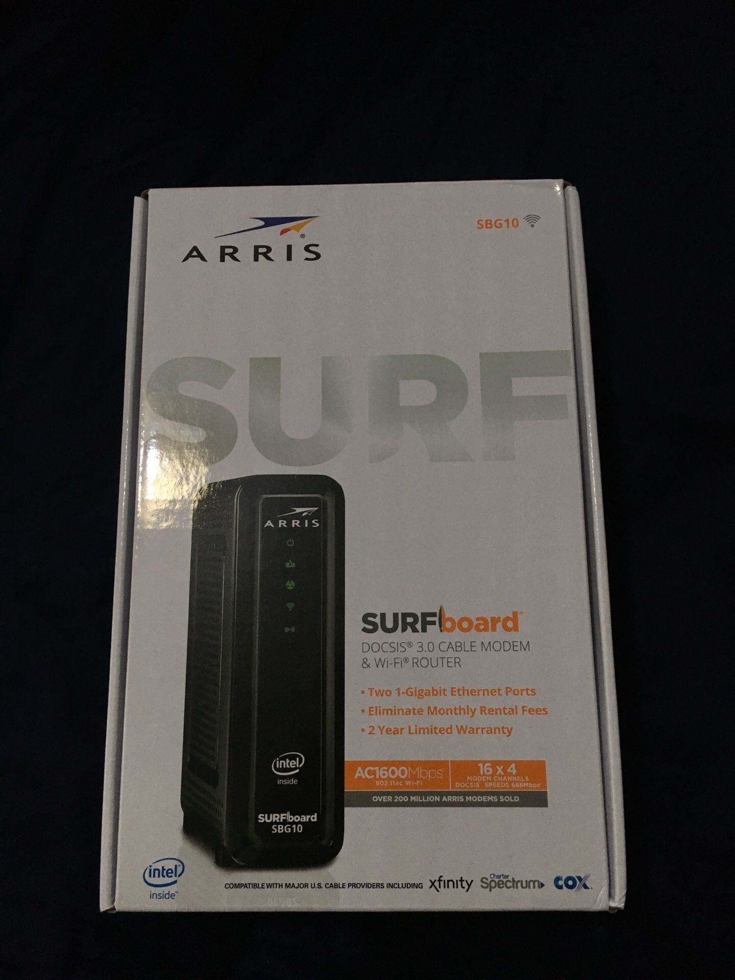 Arris surf modem/router