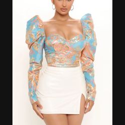 Fashion Nova Puff Women Top / Blusa De mujer