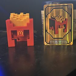 McDonald’s Minecraft Fry Helmet Code And Toy