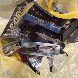 Miscellaneous boxes with items