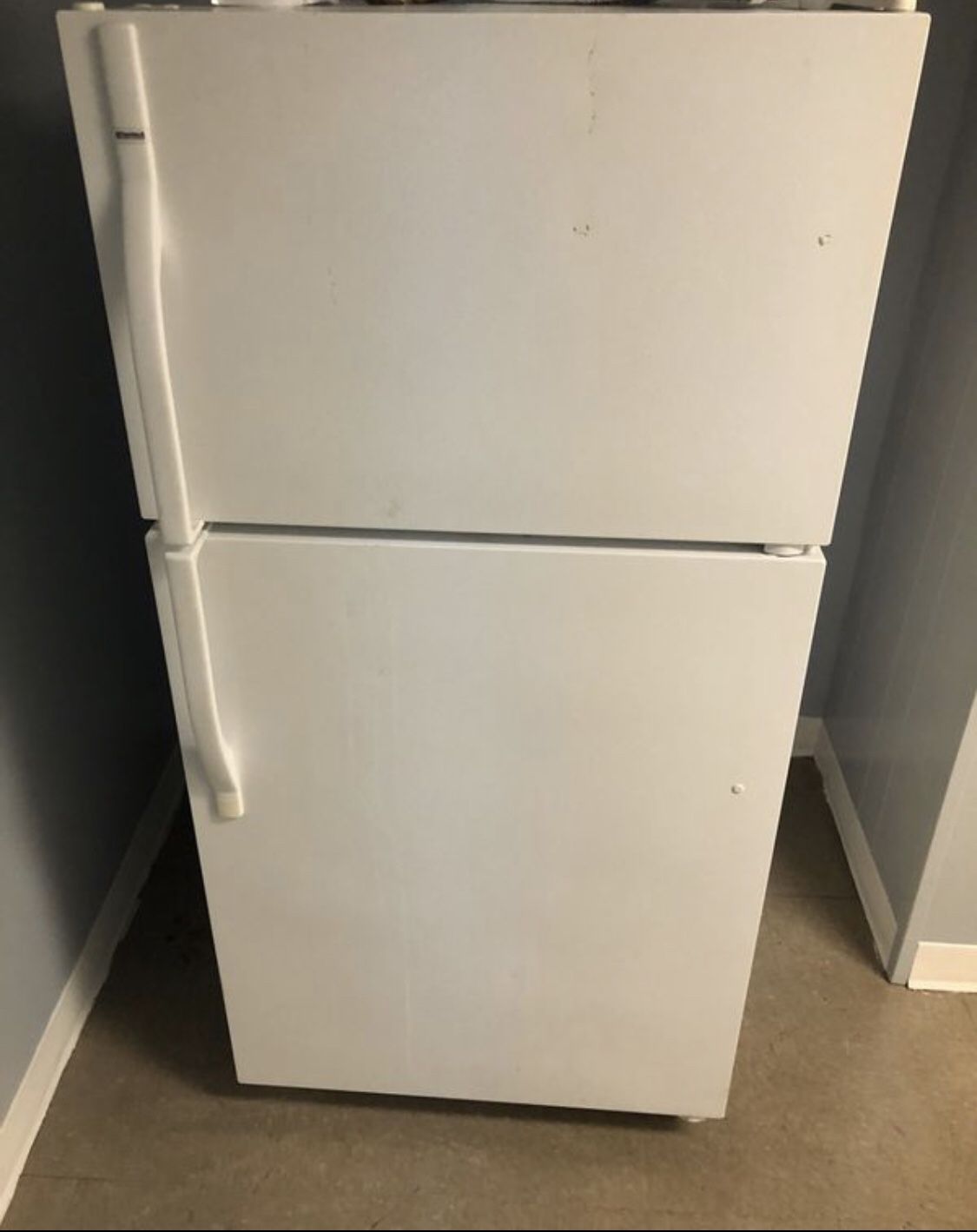 White refrigerator