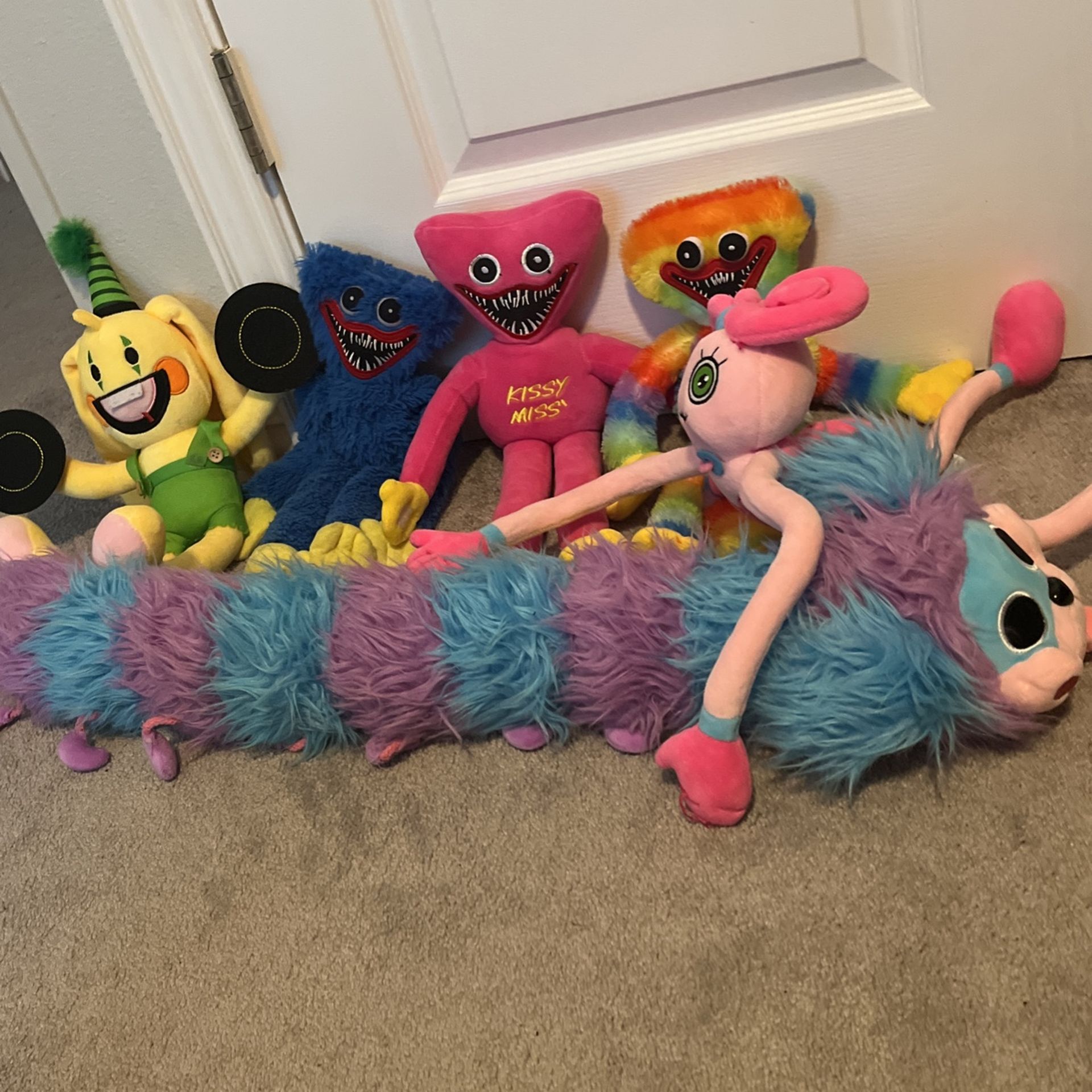 Set Of Poppy Playtime Plushies