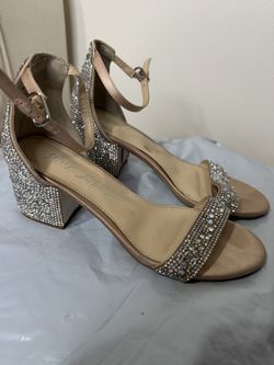 Betsy Johnson Rhinestones Heels 