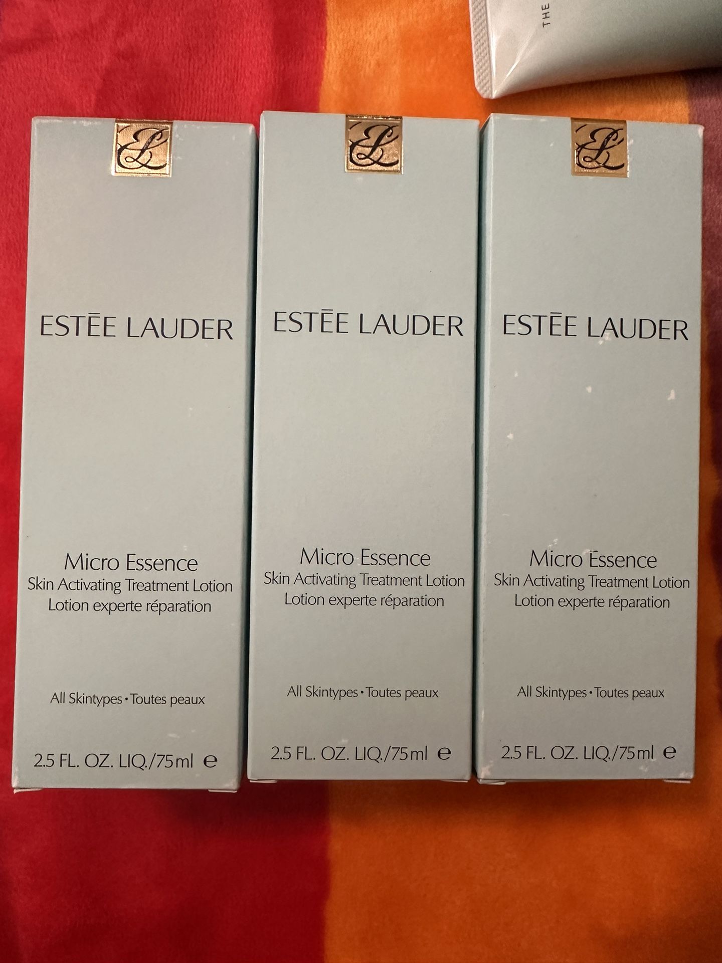 Estee Lauder Micro Essence Lotion x3