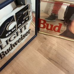 Budweiser Mirrors 