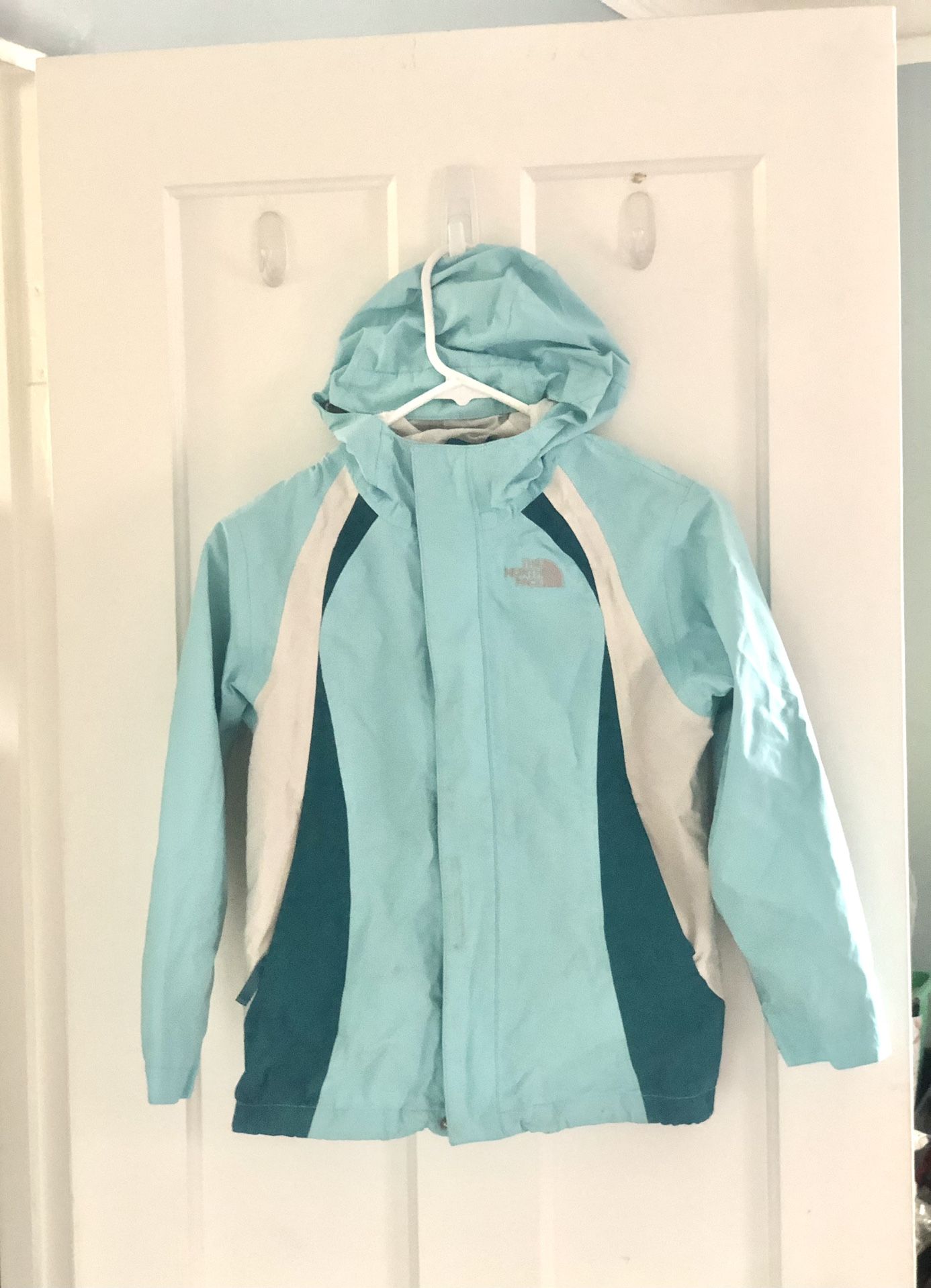 North Face Kid Rain Jacket w/Hood & Fleece