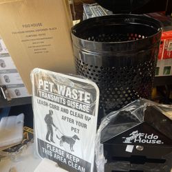 New Dog Waste Station