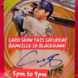 SPORTS CARD SHOW  POKEMON TOO SATURDAY IN BLACKHAWK SHOPPING CENTER..BAMVILLE