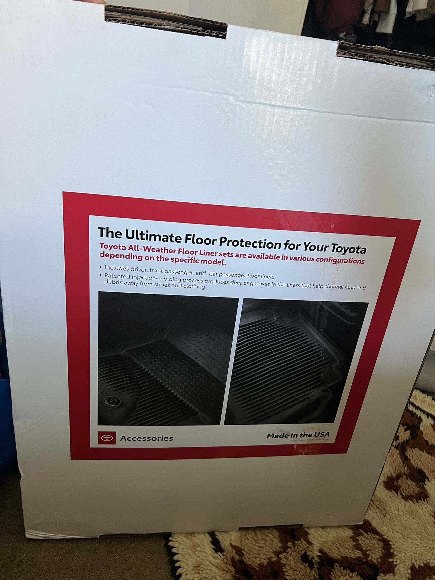 BRAND NEW 4RUNNER ALL-WEARHER FLOOR MATS