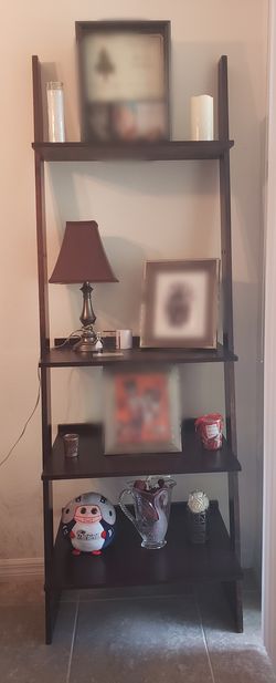 Ladder display shelves (2)