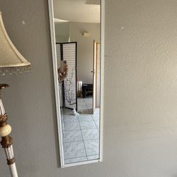 Free — Floor-standing mirror. Size 50x14