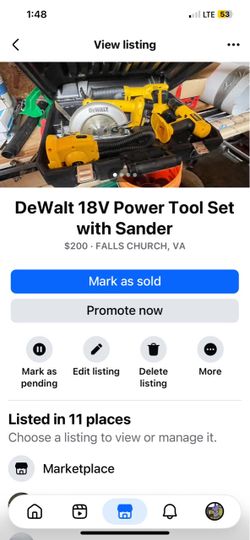 Stem Battery dewalt set