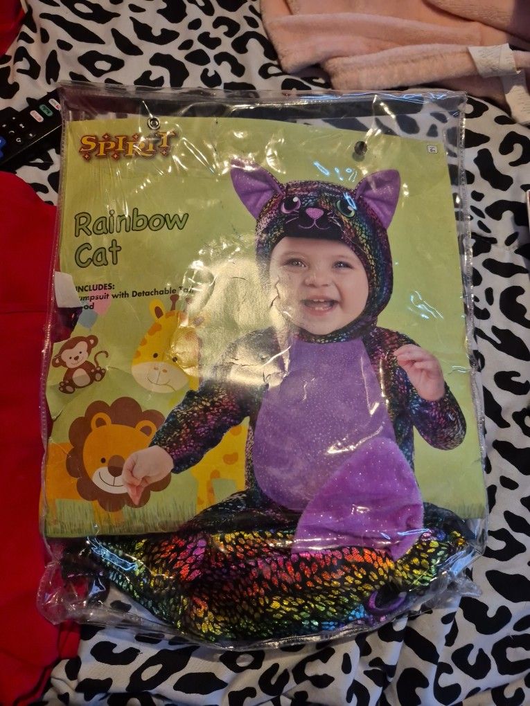 Rainbow Cat Costume