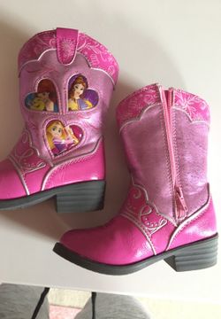 Kids princess boots size 6