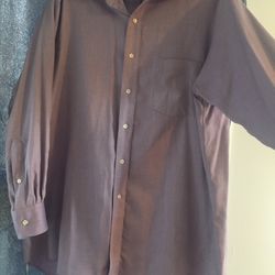 Eagle Shirtmakers regular fit lilac purple size 16.5 32/33 excellent condition