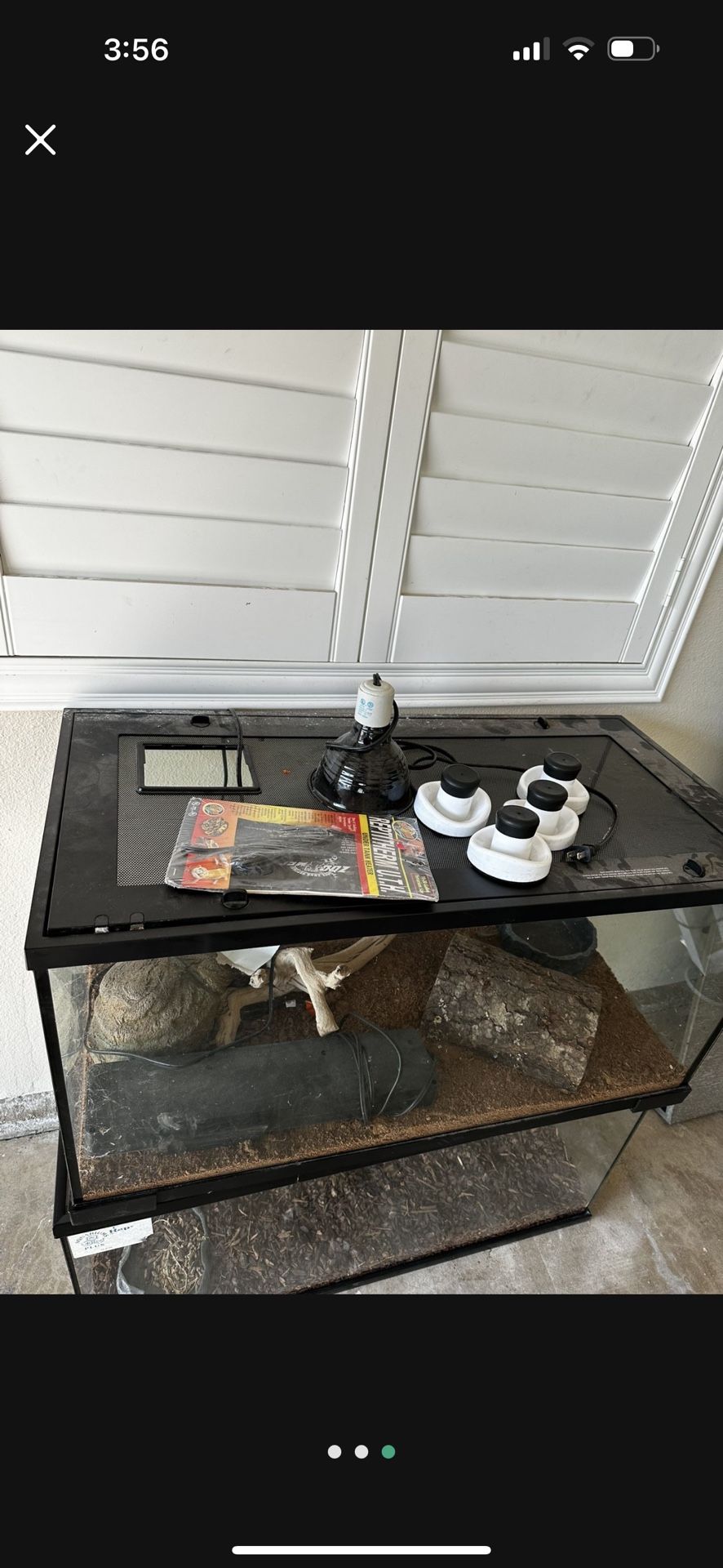 90 Gallon Reptile Tanks