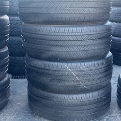 SET OF TIRE 245 50 20 MICHELIN 85% LIFE
